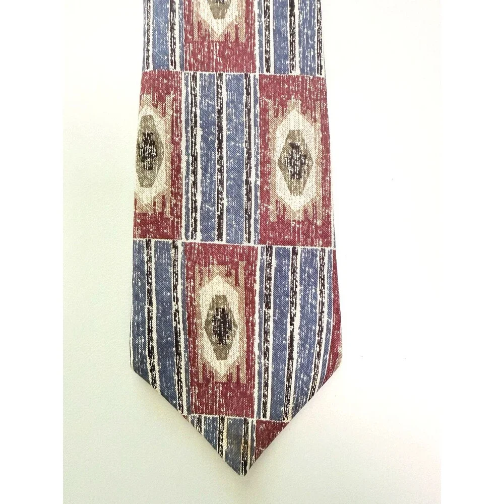 Vintage Je Suis 100% Silk Neck Tie 4